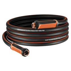 rubber water hose with fittings durable & flexible garden hose for outdoor use