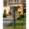 Durable Steel Mailbox Post Kit RustResistant Black Finish 1