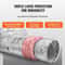 Insulated Flexible Duct Hose For HVAC Dryer Vents Thermal Insulation 2