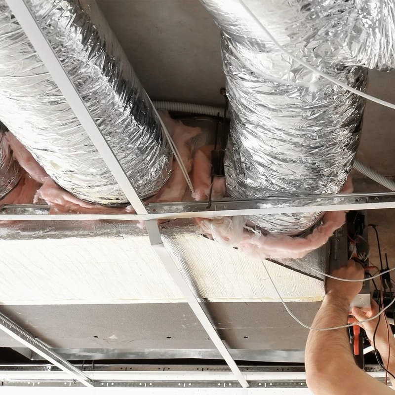 Insulated Flexible Duct Hose For HVAC Dryer Vents Thermal Insulation 6