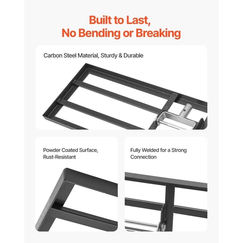 Heavy Duty Lawn Leveling Rake Adjustable Handle For Yard Garden Durable Carbon Steel Tool 1