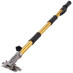 extendable drywall flat box handle with ergonomic grip for taping & finishing