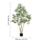 Artificial Olive Tree Faux Silk Potted Indoor Home Decor Plant 6
