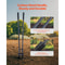 Post Hole Digger With Carbon Steel Handle Manual Hole Digger For Garden And Fence Projects 1