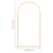 Elegant Gold Wedding Arch Backdrop Stand Metal Decor For Parties Weddings 6