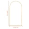 Elegant Gold Wedding Arch Backdrop Stand Metal Decor For Parties Weddings 6