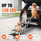 Folding Dog Stair For Cars Aluminum Loads Portable Pet Stairs For Easy Car Access 2