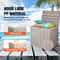 Resin Deck Box For Outdoor Storage Patio Organization WeatherResistant Sturdy Design 3