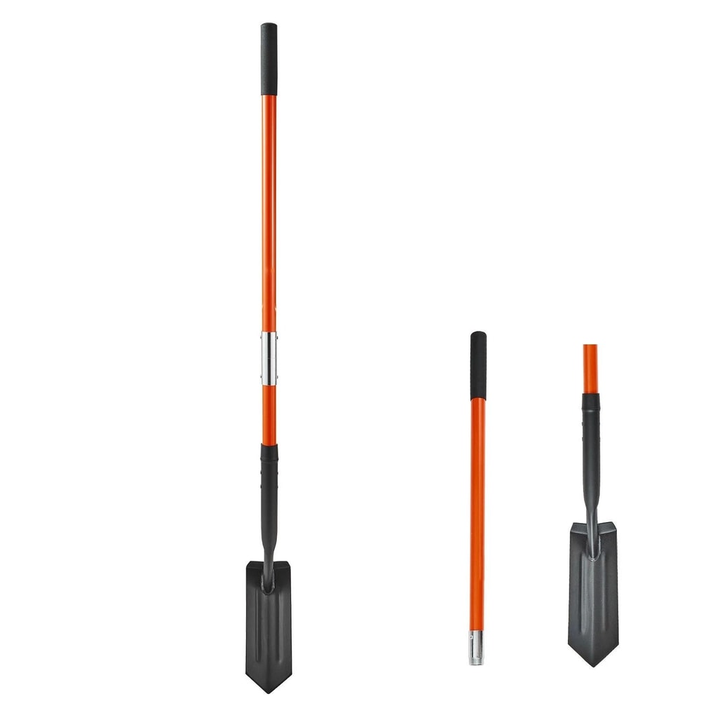 Trenching Shovel Fiberglass Handle Alloy Steel Blade For Efficient Digging 0