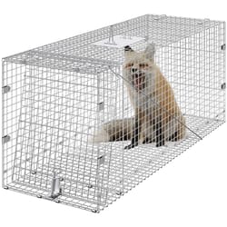 humane live animal cage trap for cats, squirrels, and small rodents safe & durable
