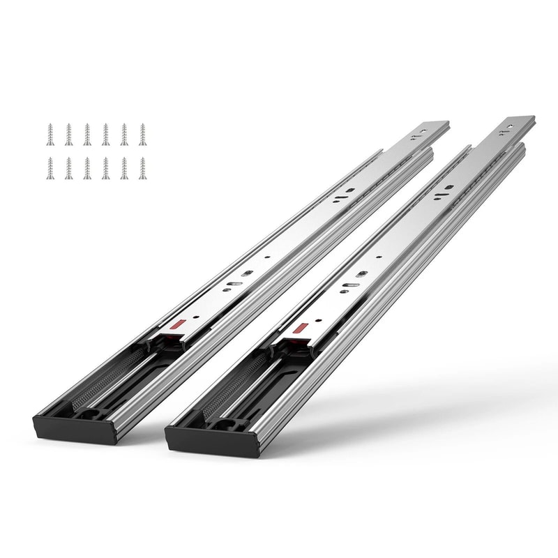 SoftClose Drawer Slides With Ball Bearing Full Extension 7