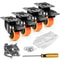 Heavy Duty Swivel Plate Casters With Locking Brake 6