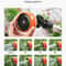 Heavy Duty Garden Hose Watering Wand With Spray Patterns Swivel Head 3