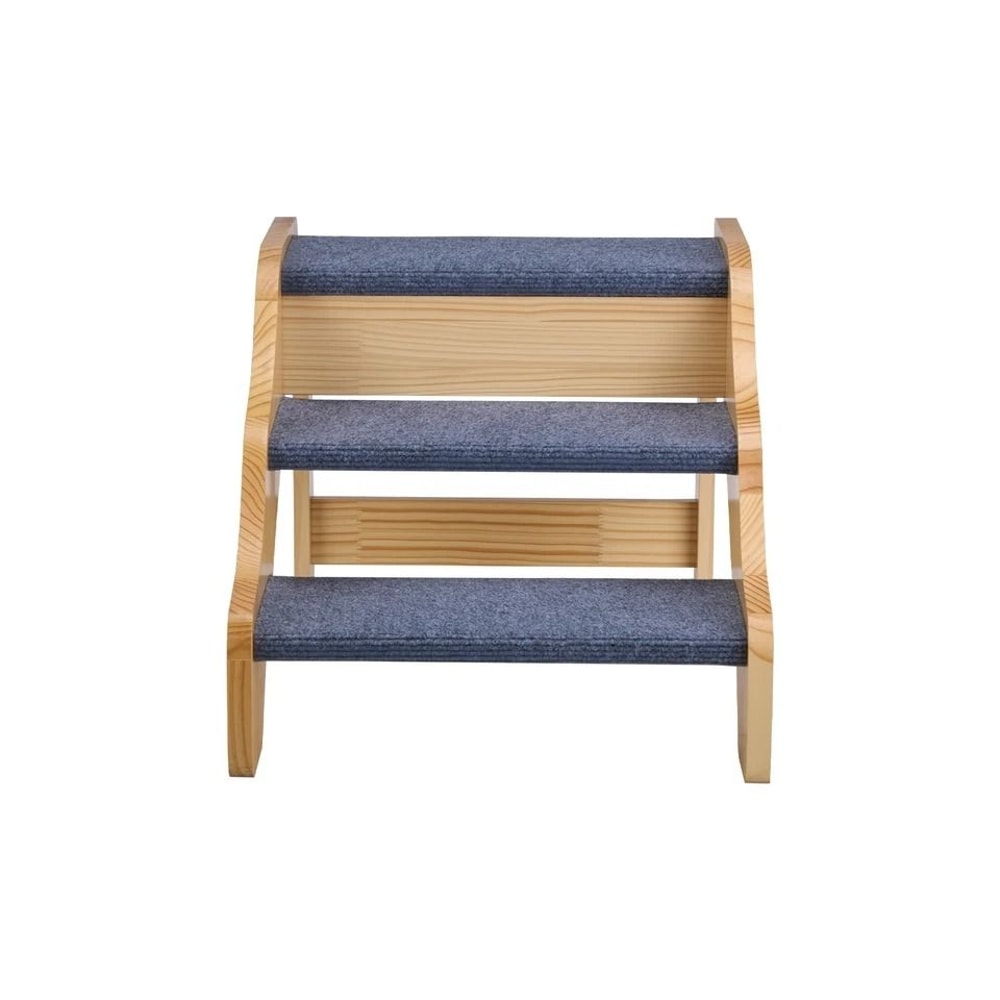 Wooden Pet Stairs For Large Dogs 6