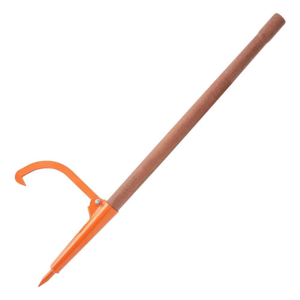 Log Peavey With Wooden Handle HeavyDuty Log Lifter Roller For Logs 7