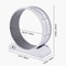 Cat Exercise Wheel Large Indoor Running Wheel Treadmill For Cats White 6