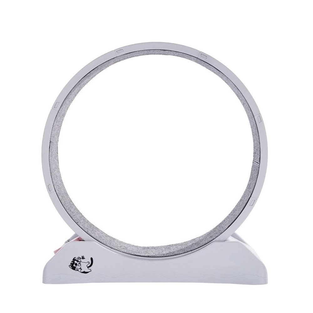 Cat Exercise Wheel Large Indoor Running Wheel Treadmill For Cats White 8