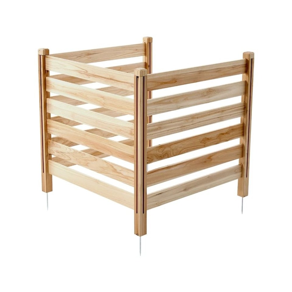 Wooden Privacy Fence For Air Conditioners Trash Bins Outdoor Equipment Panel WeatherResistant 2