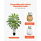 Artificial Dracaena Tree In Pot Faux Indoor Home Decor Plant For A Lush Green Ambience 4