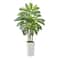 Artificial Dracaena Tree In Pot Faux Indoor Home Decor Plant For A Lush Green Ambience 0