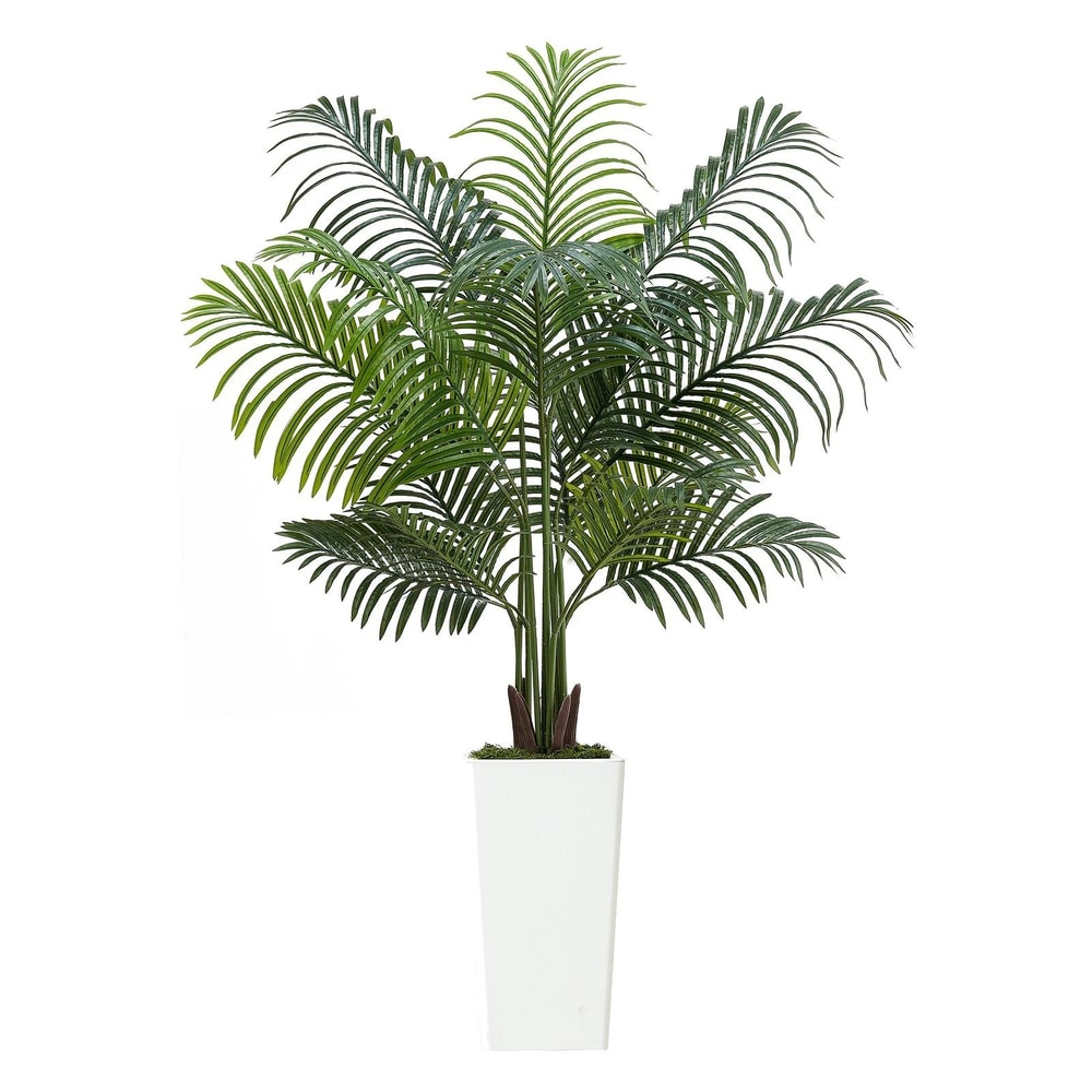 Artificial Areca Palm Tree With Pot Indoor Faux Plant For Home Decor 6