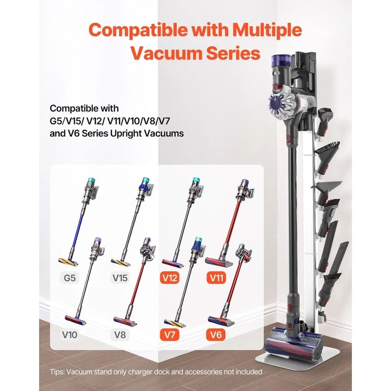 Vacuum Stand Docking Organizer For Dyson Cleaners Efficient Charging And Storage Solution 1