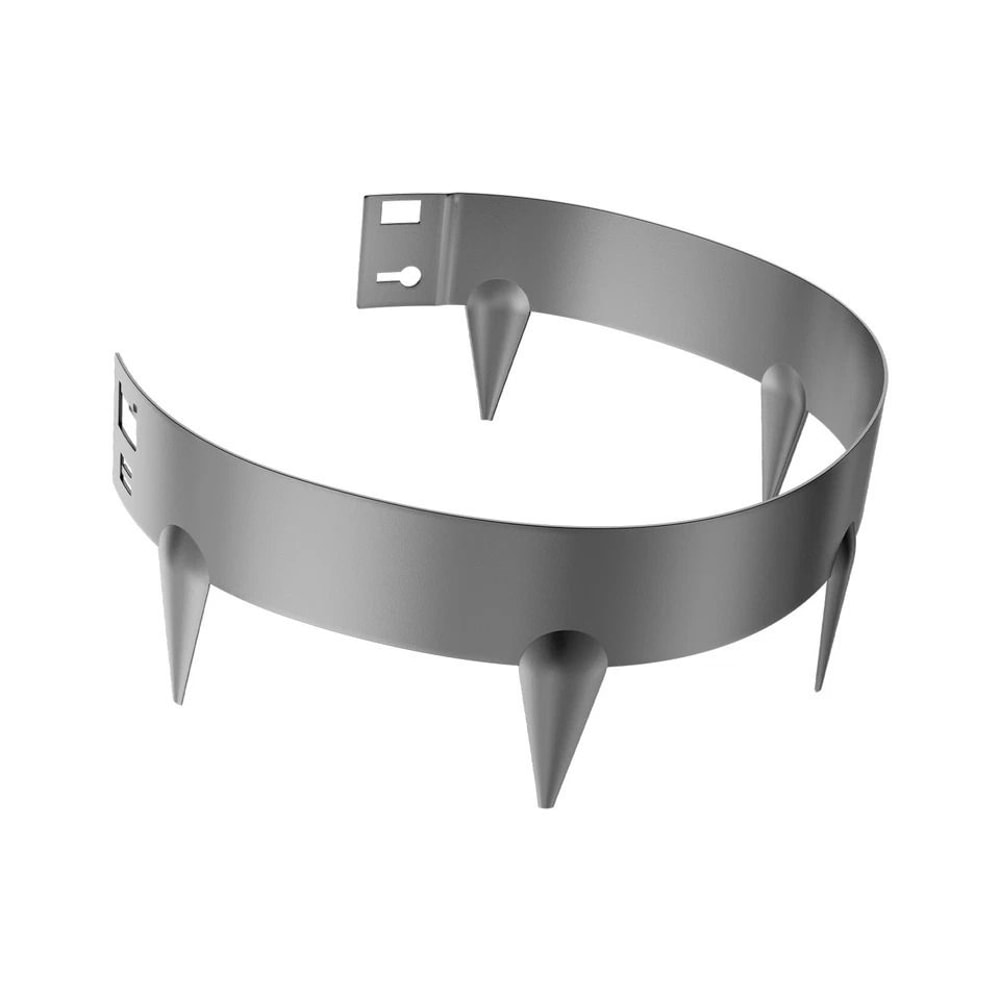 Steel Landscape Edging Border RustResistant Galvanized Steel Dark Grey 9