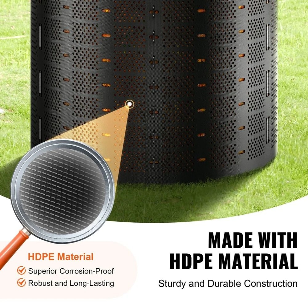 Outdoor Compost Bin Easy Setup Garden Waste Solution 3