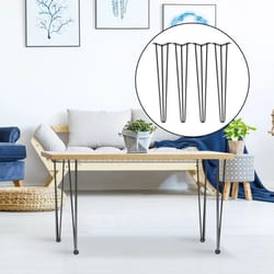 premium heavy duty hairpin table legs set of industrial furniture legs