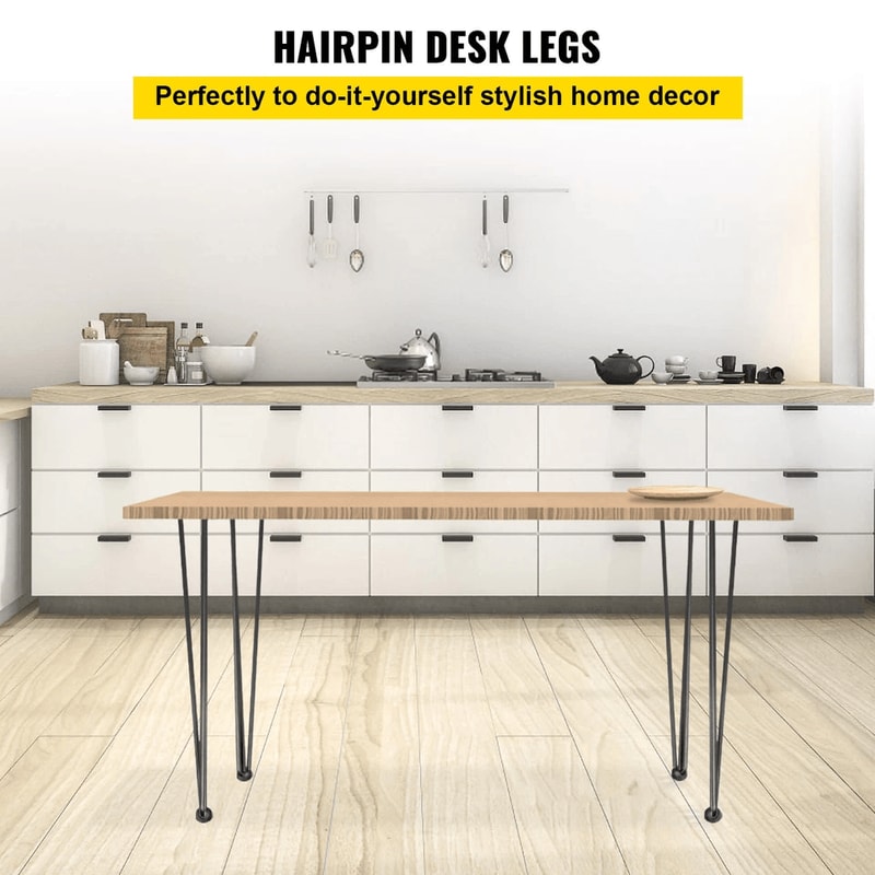 Premium Heavy Duty Hairpin Table Legs Set Of Industrial Furniture Legs 8