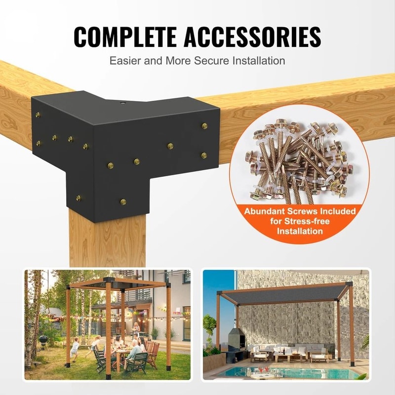 Pergola Bracket Kit For Posts DIY Woodworking Project 5