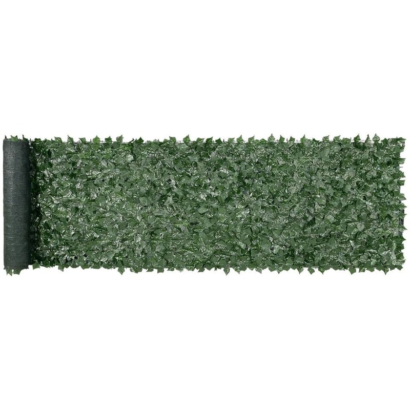 Premium Artificial Ivy Privacy Fence Screen Realistic Faux Ivy Fence Mesh Backing 0