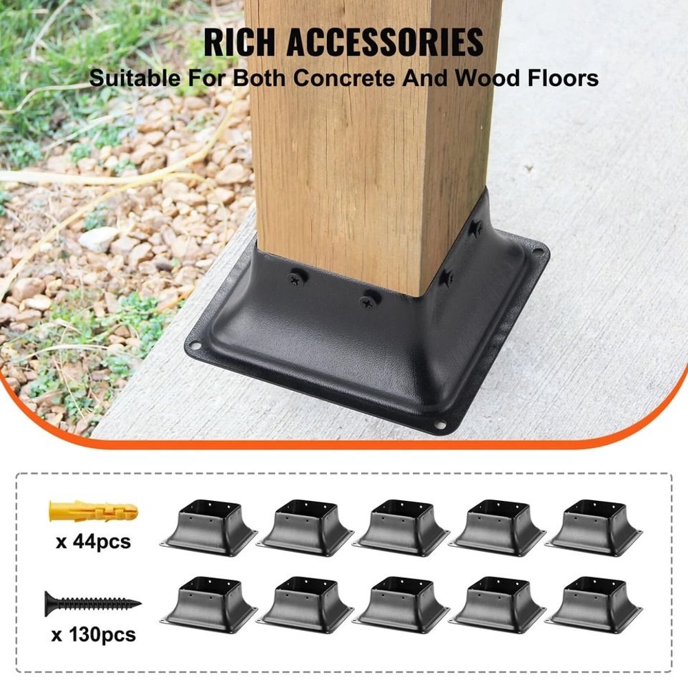 Heavy Duty Post Base Brackets For Wood Post Anchor 3