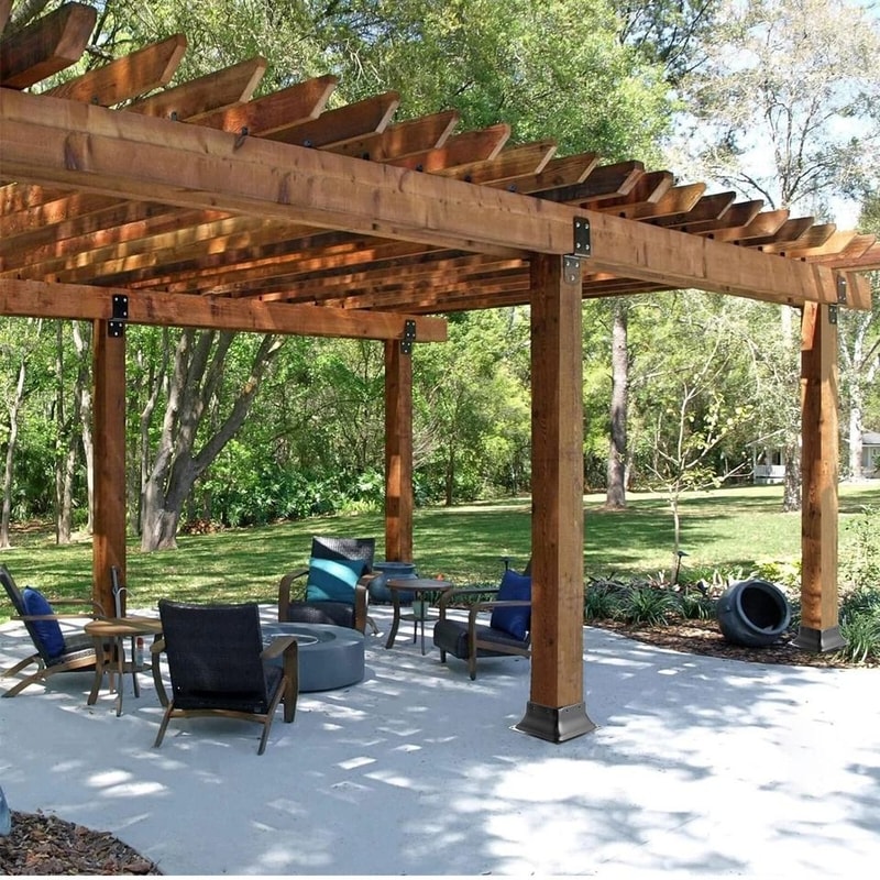 Heavy Duty Post Base Brackets For Wood Post Anchor 5