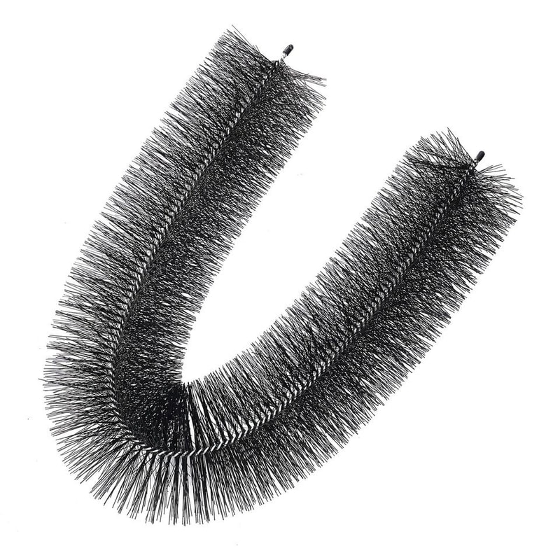 10 Pcs Gutter Guard Brush Bristle Leaf Guard For Gutters 7