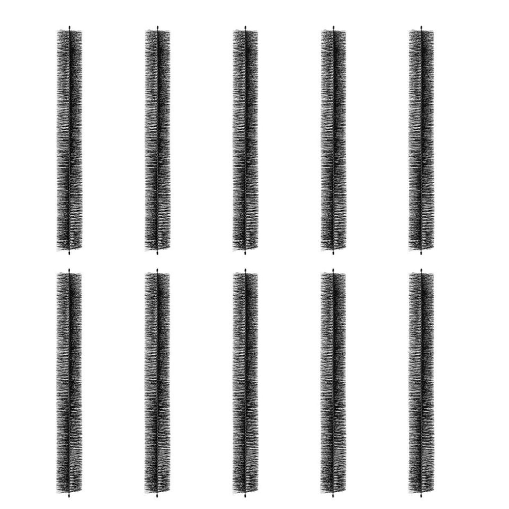10 Pcs Gutter Guard Brush Bristle Leaf Guard For Gutters 8