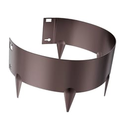 steel landscape edging rust-resistant brown garden border