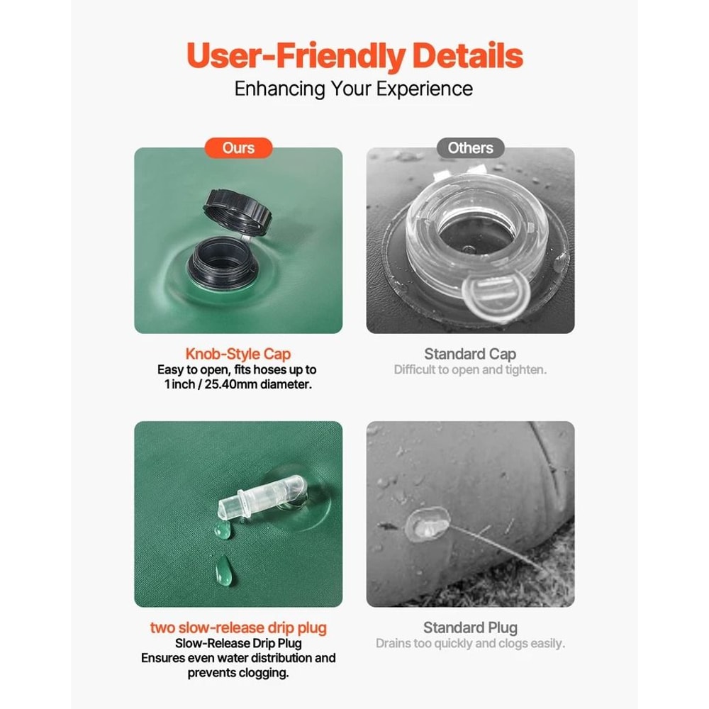 Tree Watering Ring Gallon Slow Release Drip Irrigation Bag 4