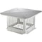 Stainless Steel Chimney Cap Flue Cover With Mesh For Fireplace Protection 0