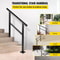 Durable Aluminum Outdoor Steps Handrail For Steps 0