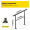 Durable Aluminum Outdoor Steps Handrail For Steps 5
