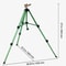 Spray Tripod Sprinkler Heavy Duty Lawn Garden Irrigation System Adjustable Height Durable 6