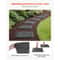 Decorative Walkway Pavers With Stakes Grey Stepping Stones For Garden Pathways 3