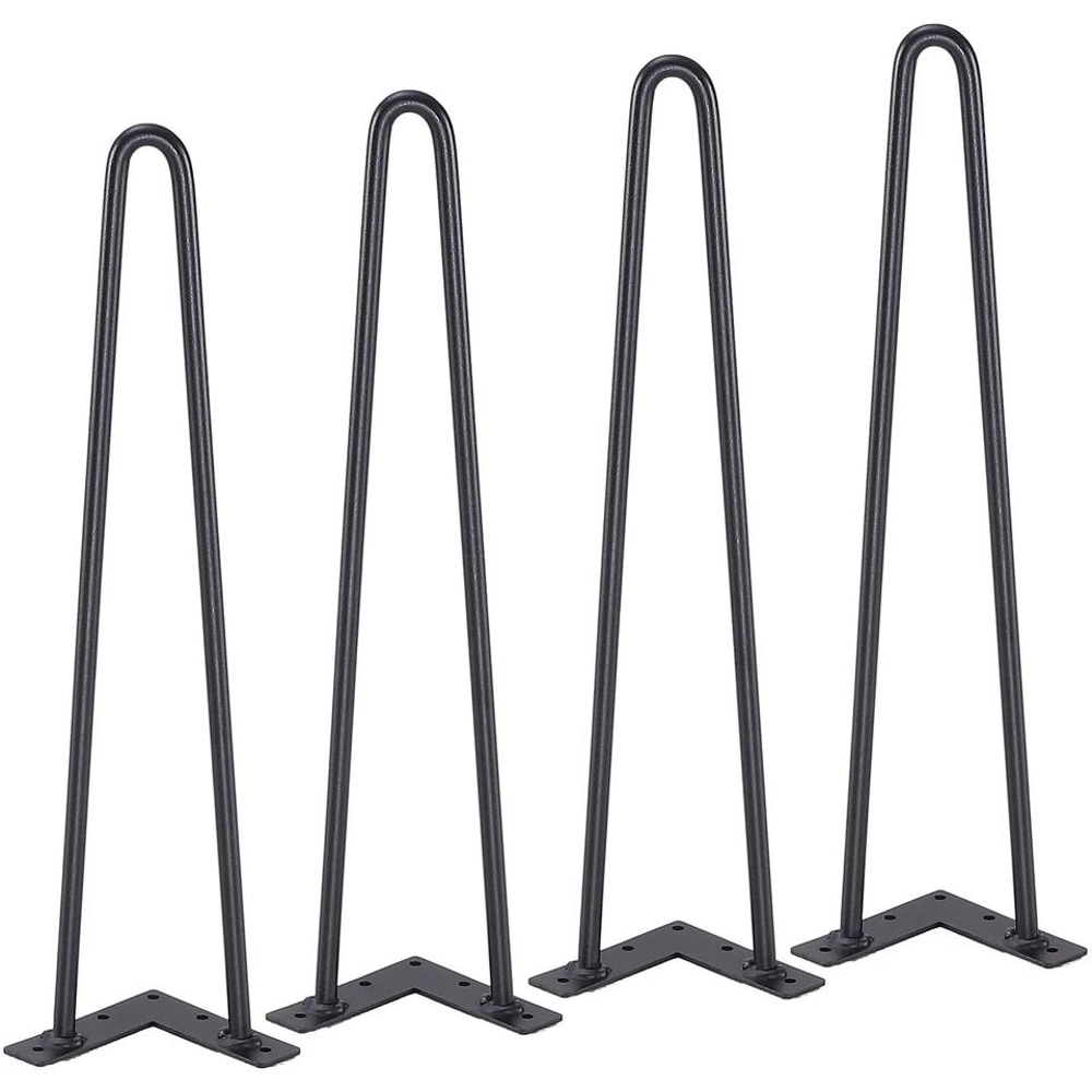 Hairpin Furniture Legs Solid Metal Modern Dining Table Legs 6