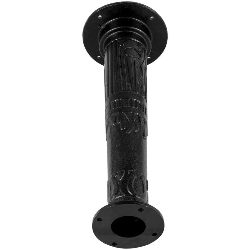 Cast Iron Garden Hand Water Pump Stand Black Well Fountain Booster 7