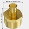 Brass Pipe Fittings Male NPT Threaded Adapter Crimp Fitting Durable Reliable For PEX Tubing 4