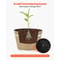 Resin Barrel Planter For Garden Flowers And Plants Large Garden Pot 3