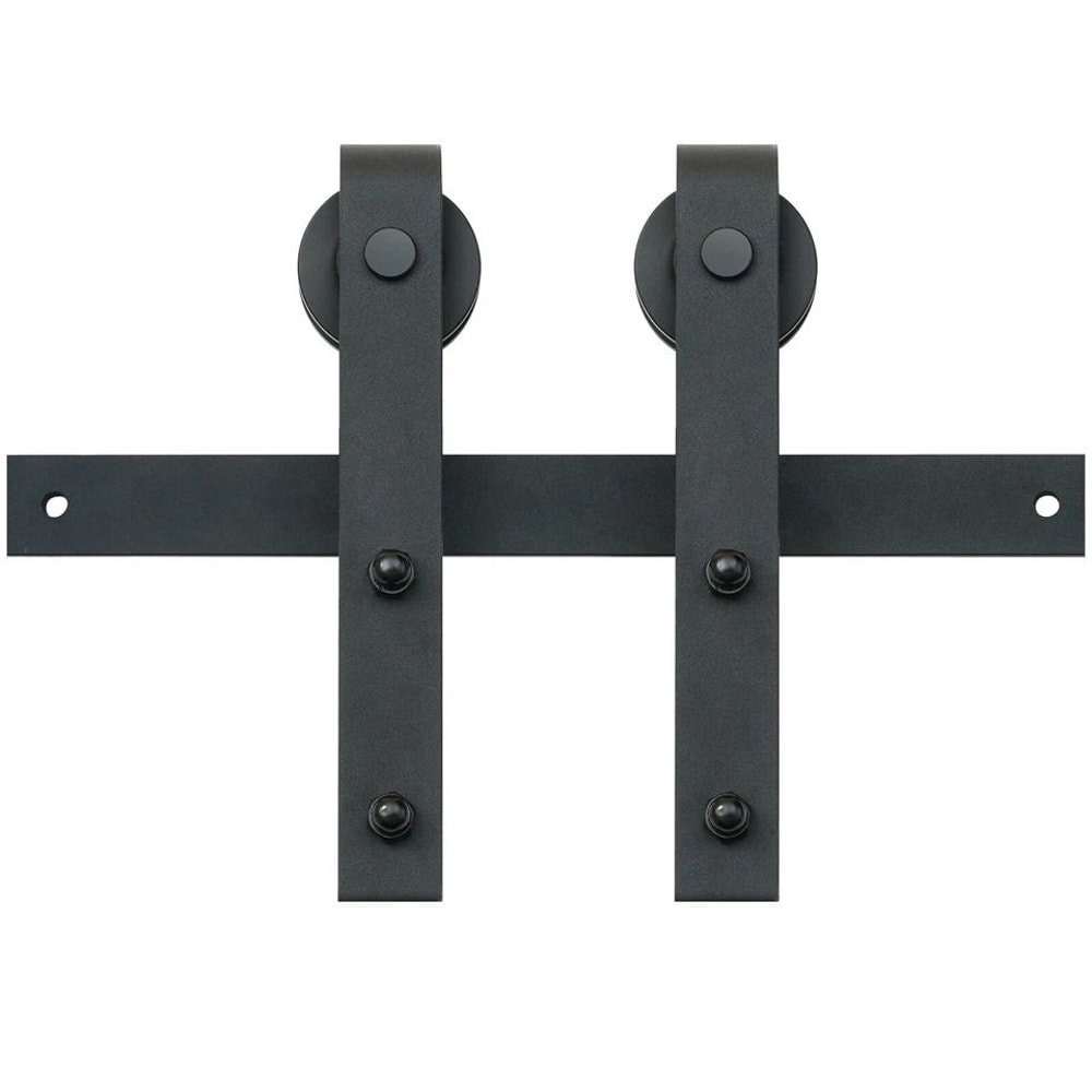 Sliding Barn Door Hardware Kit Heavy Duty Barn Door Hardware Kit With Smooth Glide Track 5