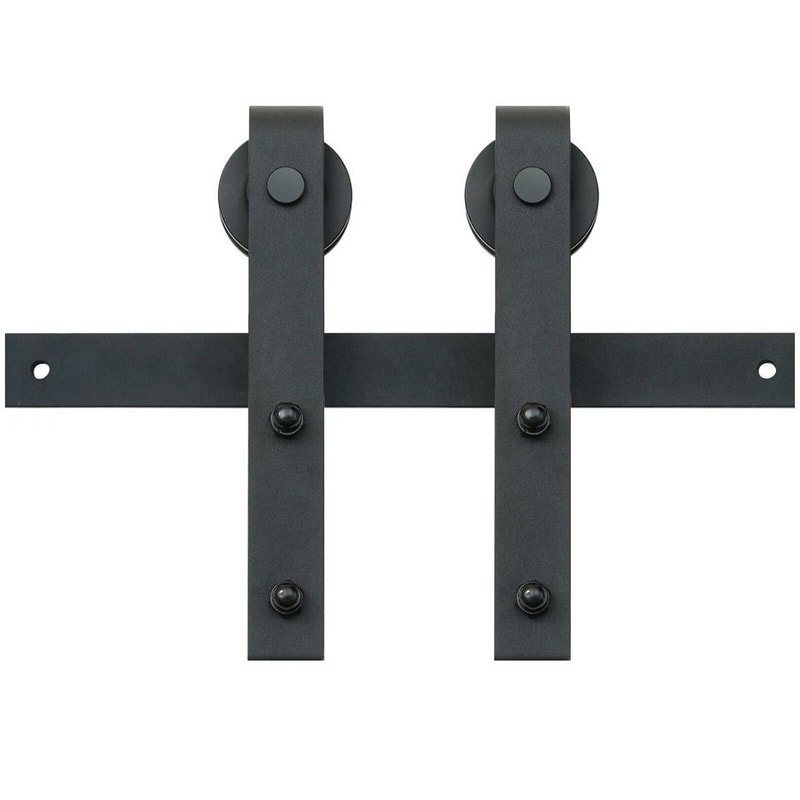 Sliding Barn Door Hardware Kit Heavy Duty Barn Door Hardware Kit With Smooth Glide Track 5