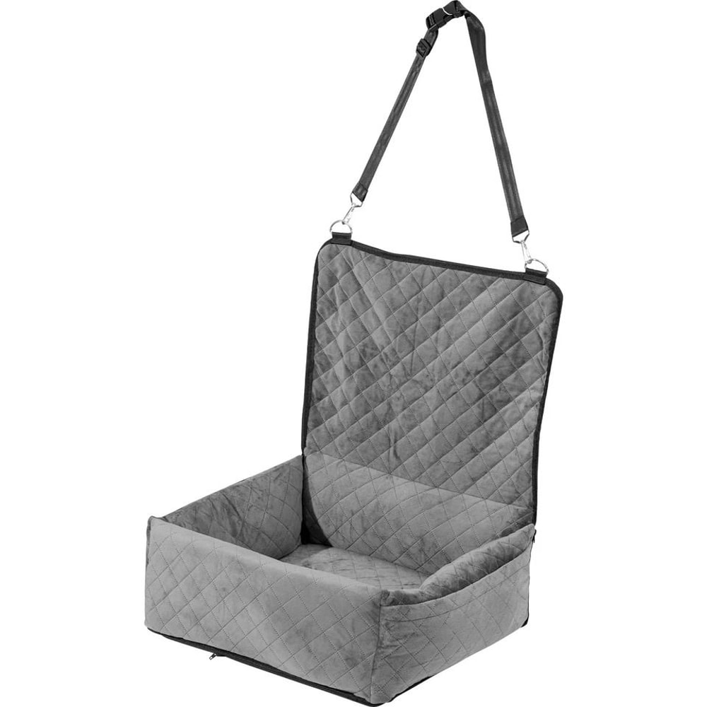 Elevated Dog Booster Car Seat Safe Travel Pet Seat For Small Medium Dogs 12